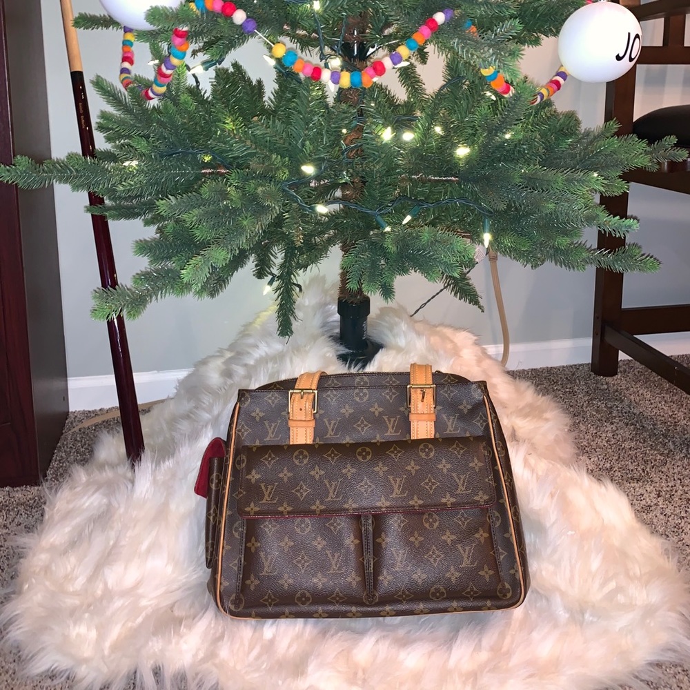 Vintage authentic LV tote bag